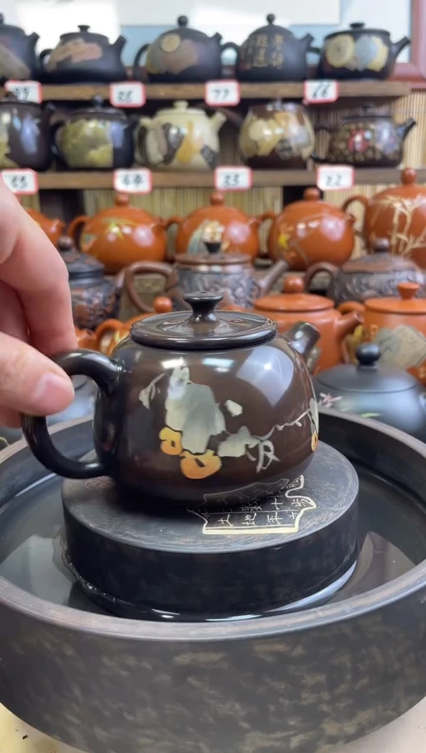 【闪购商品】壶建水紫陶高亮光彩填壶