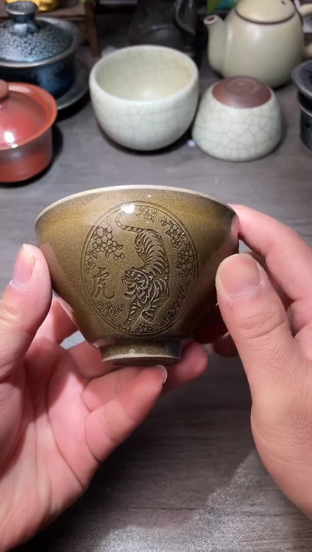 茶盏虎高端茶器主人杯