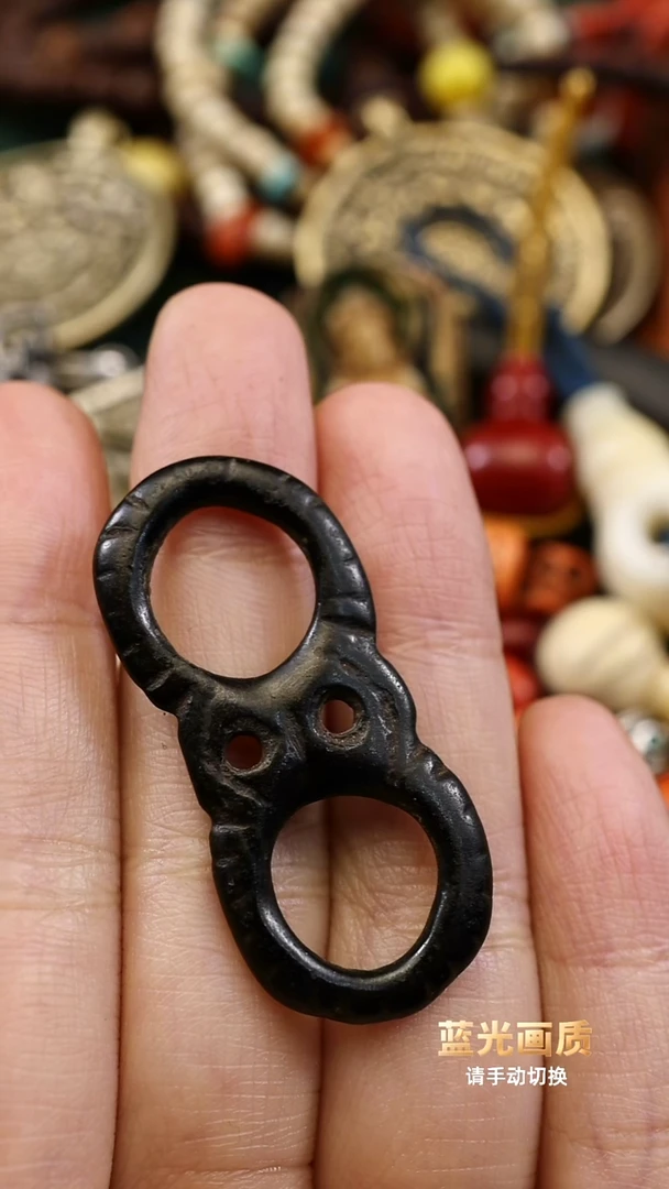 老天铁八字环配饰