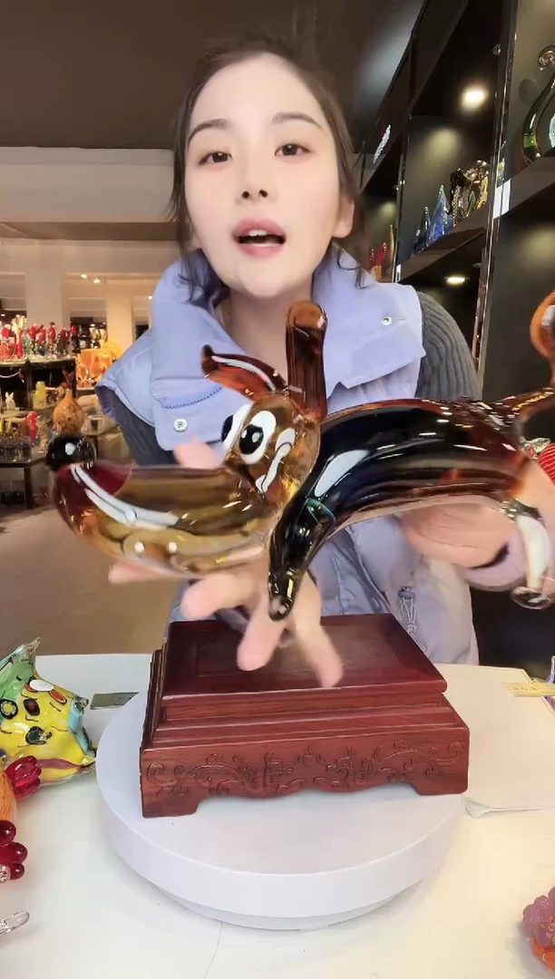 【闪购商品】茶盏琉璃摆件家居摆件