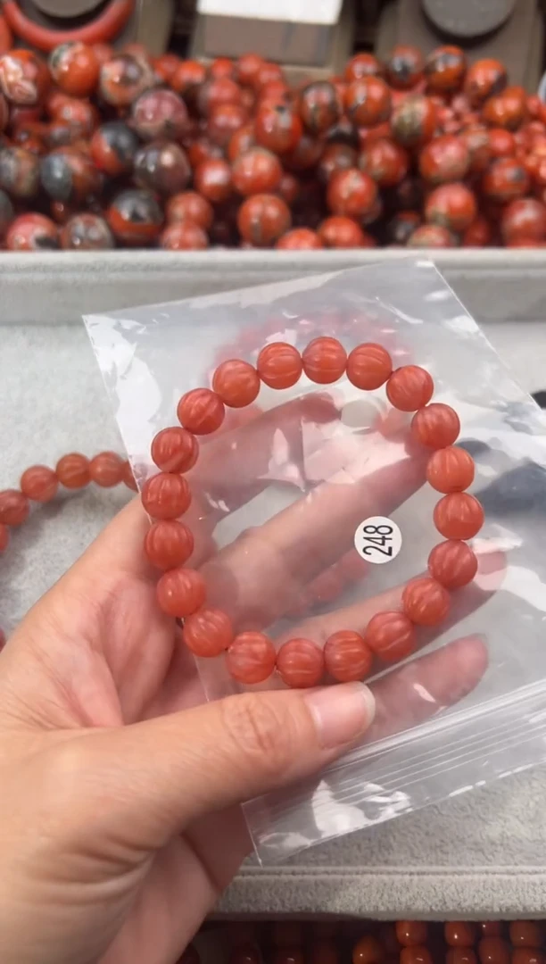 未镶嵌手串南红玛瑙10