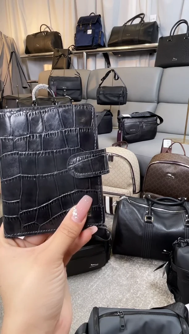 牛皮（革）韩爵绅士包包皮具048