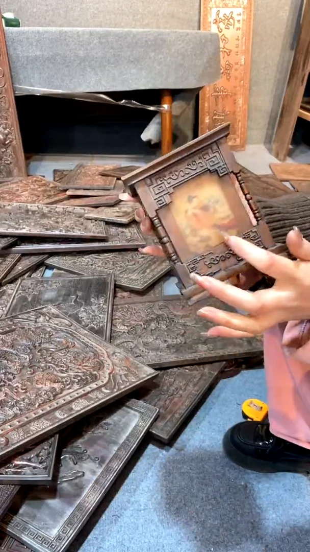 【闪购商品】木紫檀雕刻一物一拍以直播间为准