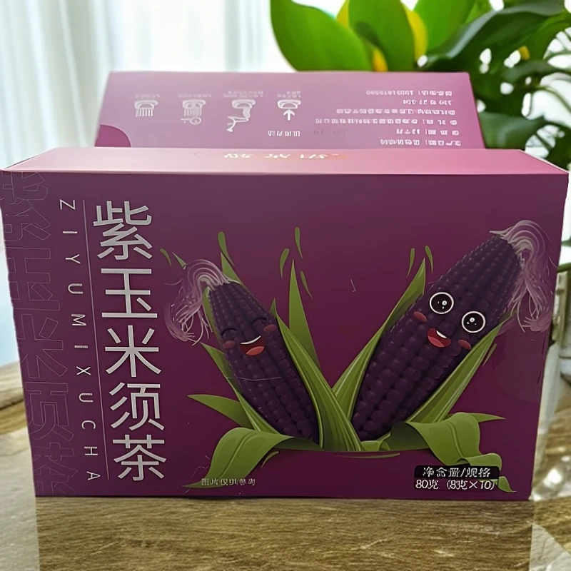 敬茶语紫玉米须茶