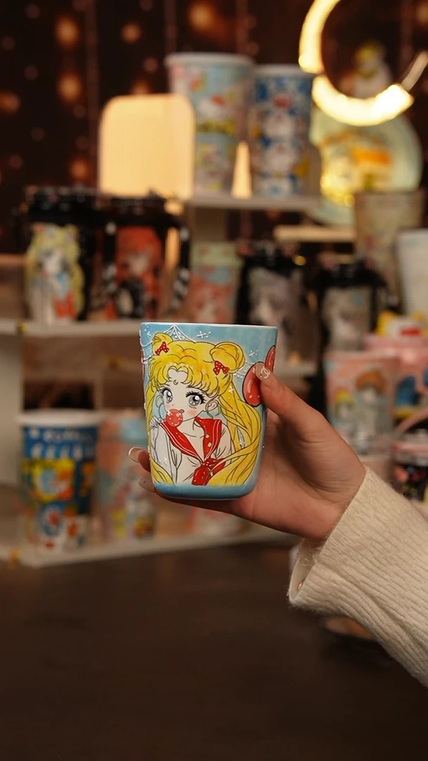 （玉泥）景德镇手工手绘文创陶瓷杯