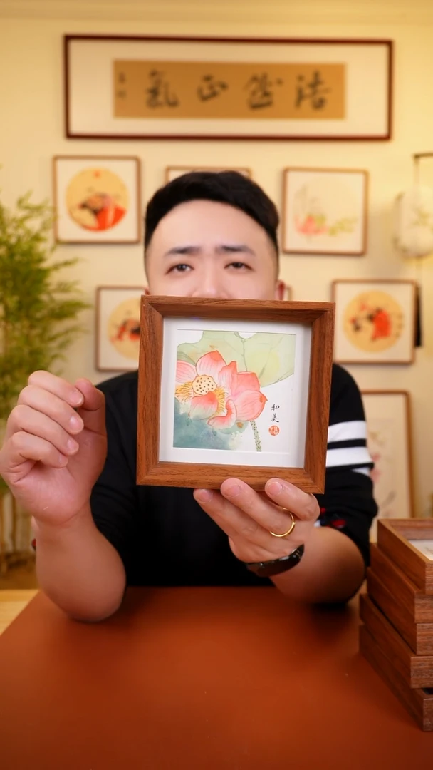 横款鹿鸣现代美术馆-岳倚竹老师作品