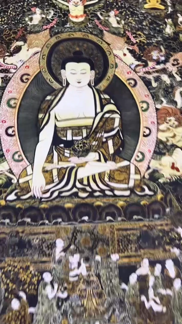 卷轴画绘画类唐卡   16001