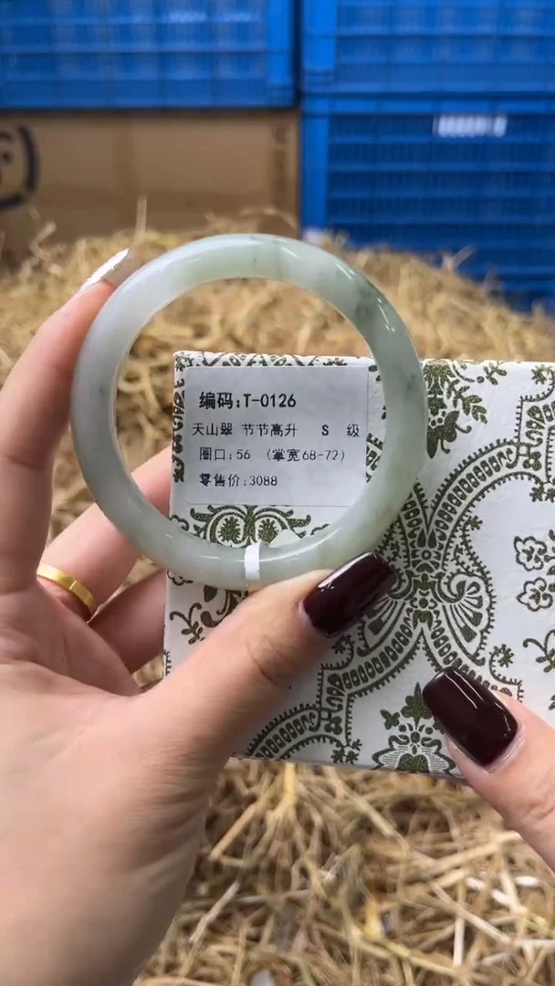 未镶嵌手镯石英质玉T-0126