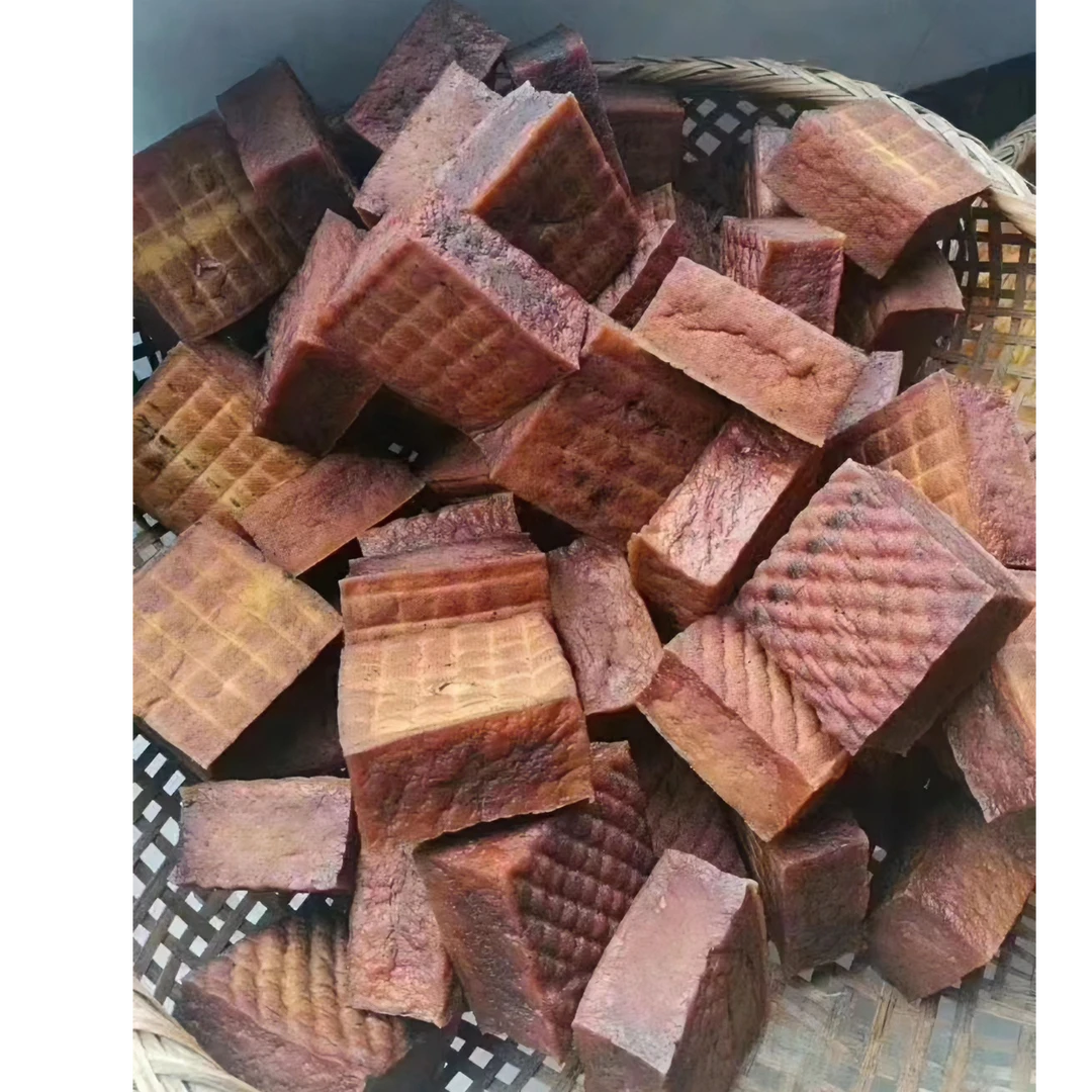 正宗湖南高山特产柴火烟熏腊豆腐 柴火豆腐干