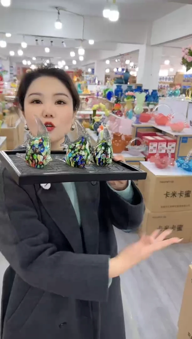 【闪购商品】琉璃椿新花器Q-15晚一只