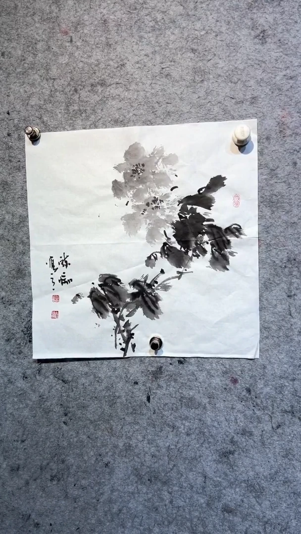 国画张自学水墨国画66