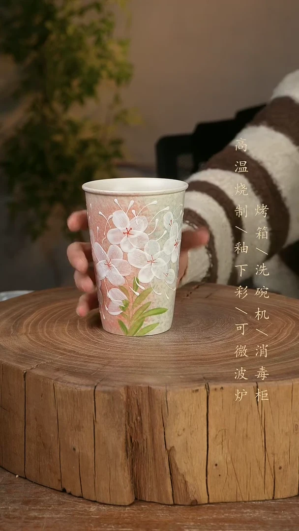 碗瓷景德镇手工手绘高温瓷釉下彩