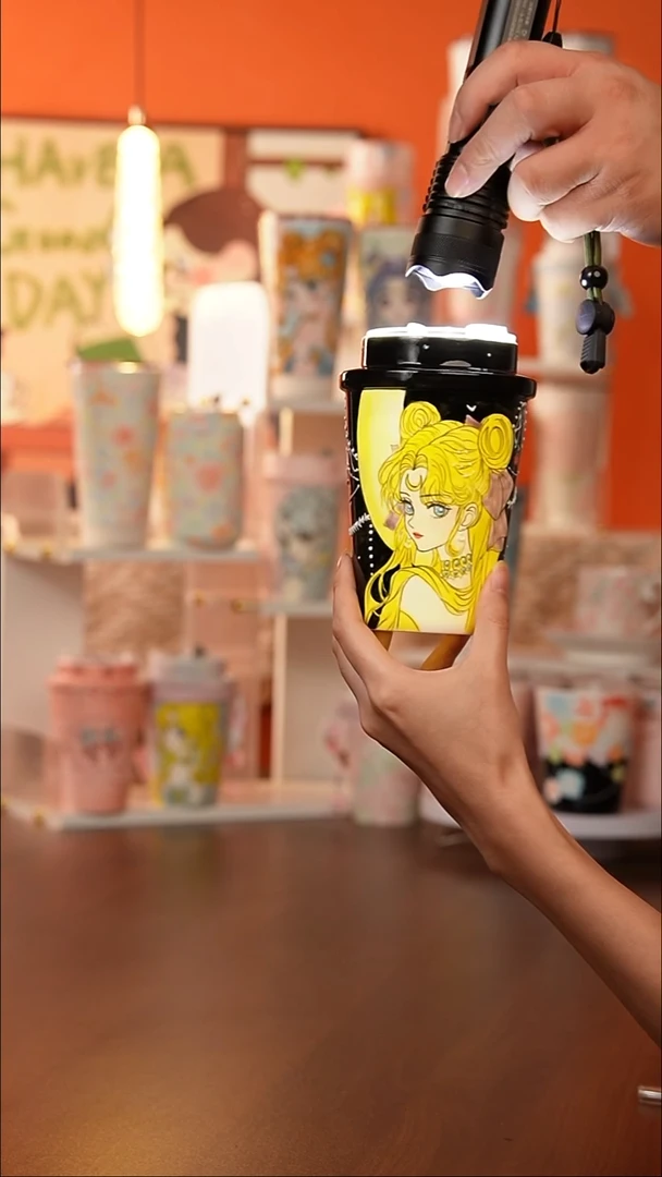 景德镇手工手绘文创陶瓷杯