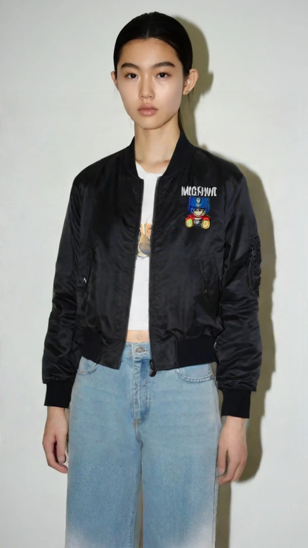 99新 Moschino/莫斯奇诺 莫斯奇诺棉夹克