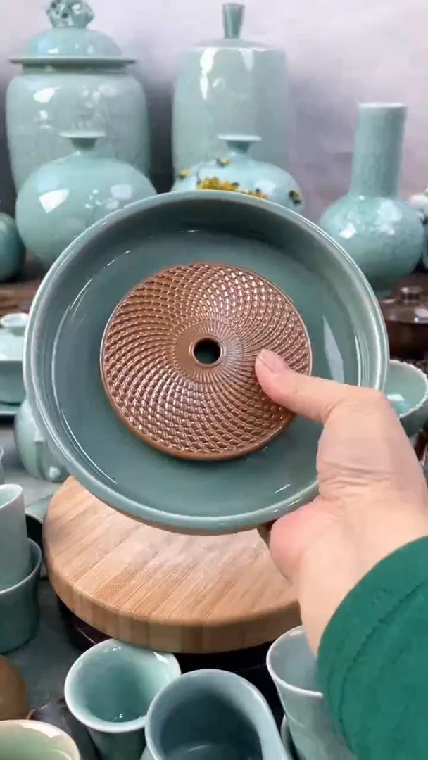 【闪购商品】特价 微瑕 慧仙青瓷