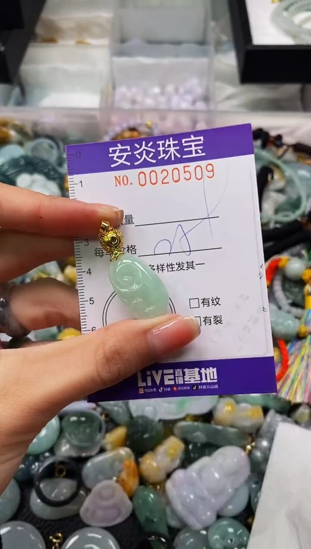 颈饰未镶嵌翡翠闪购0020509