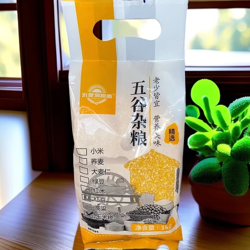 沂蒙润粮磨五谷杂粮  本地玉米研磨玉米糁杂粮粥