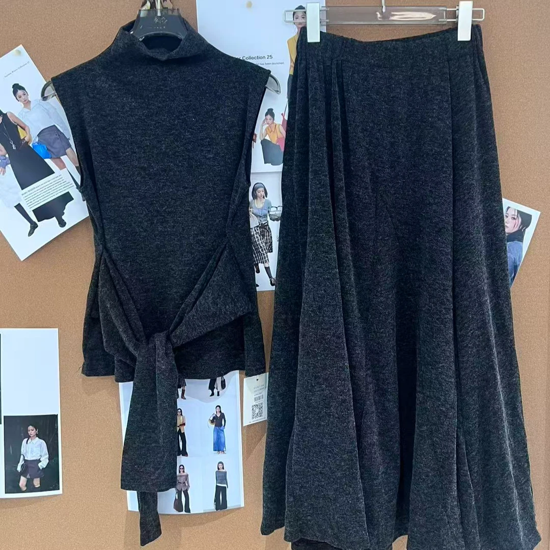 UN/休闲风老钱风时尚套装现穿套装1027-1