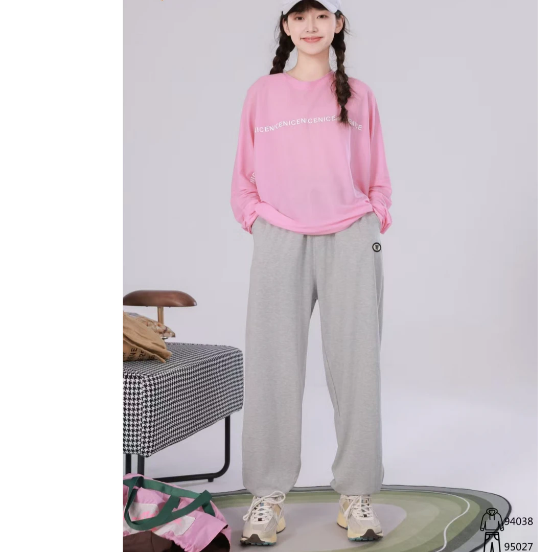 95027高端专享2025老林家天花板春卫裤灰色