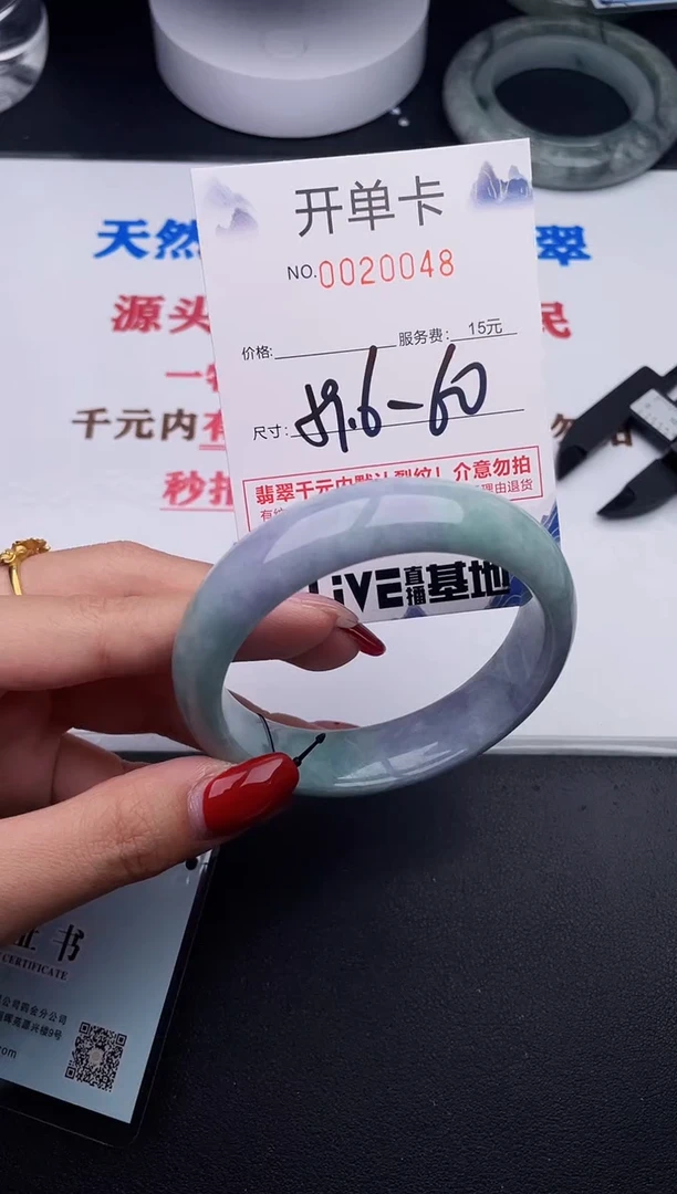 未镶嵌手镯翡翠48