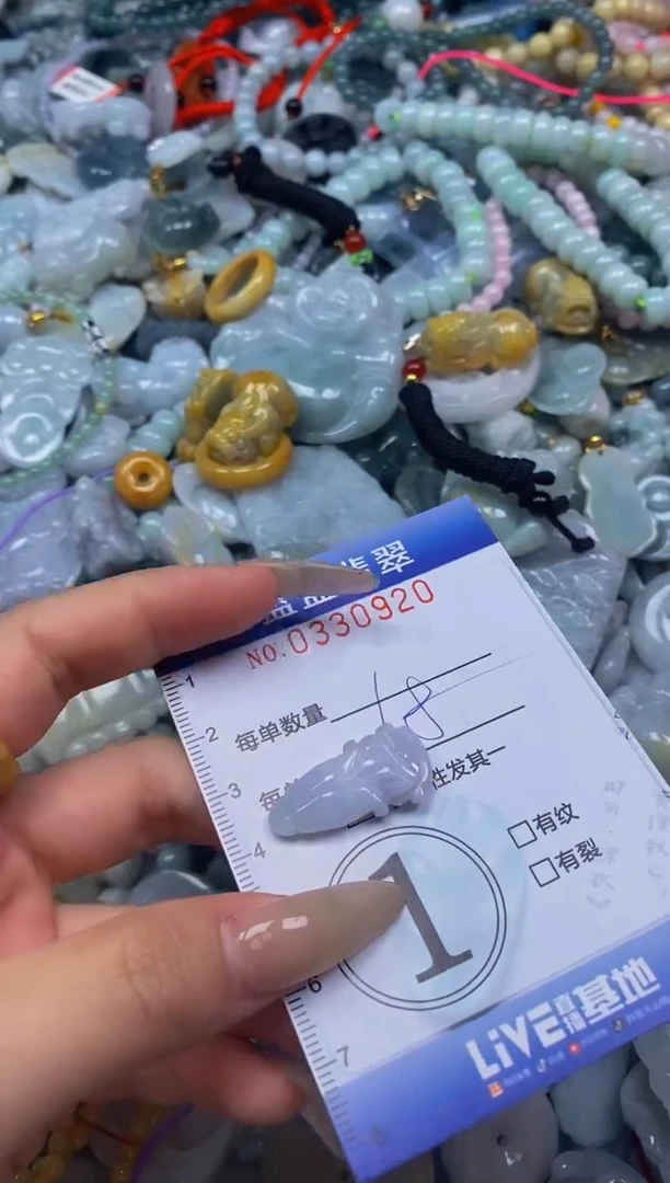 翡翠未镶嵌颈饰闪购0330920