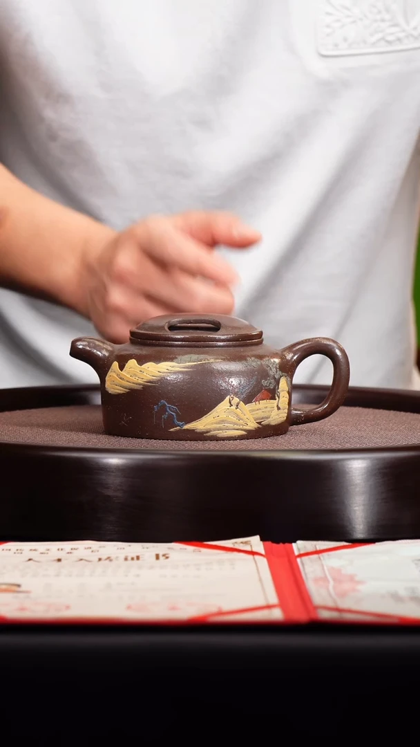 茶壶紫砂 宜兴紫砂原矿壶