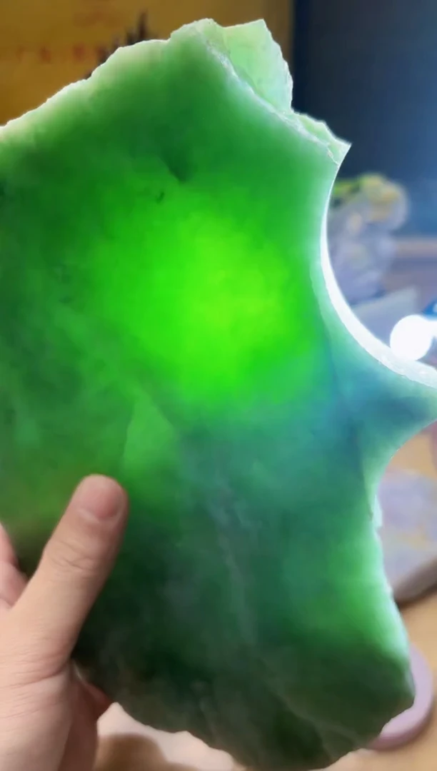 翡翠挂件未镶嵌A货张麦1766