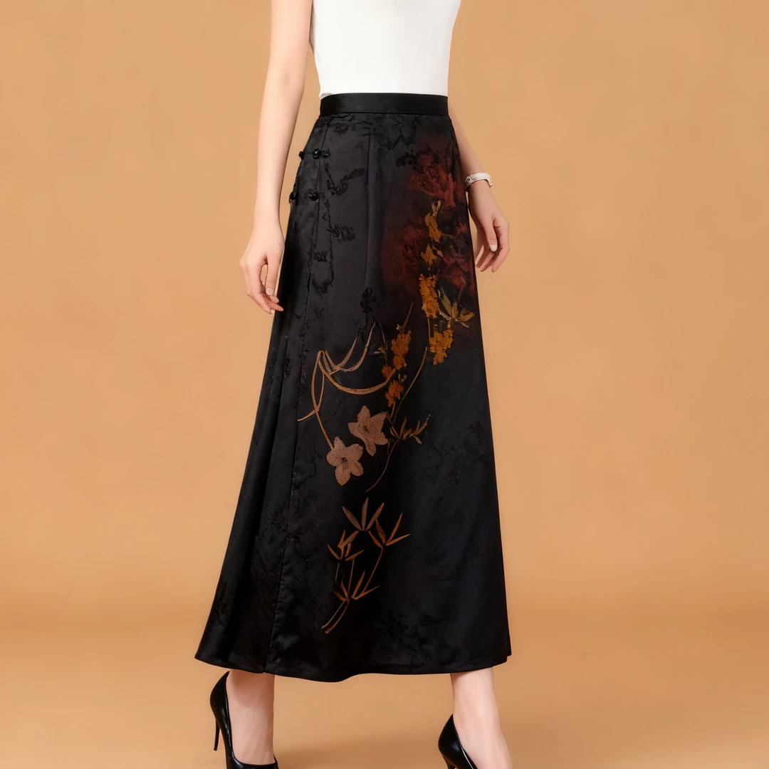 【雾锁重楼】3-827新款时尚休闲半身裙