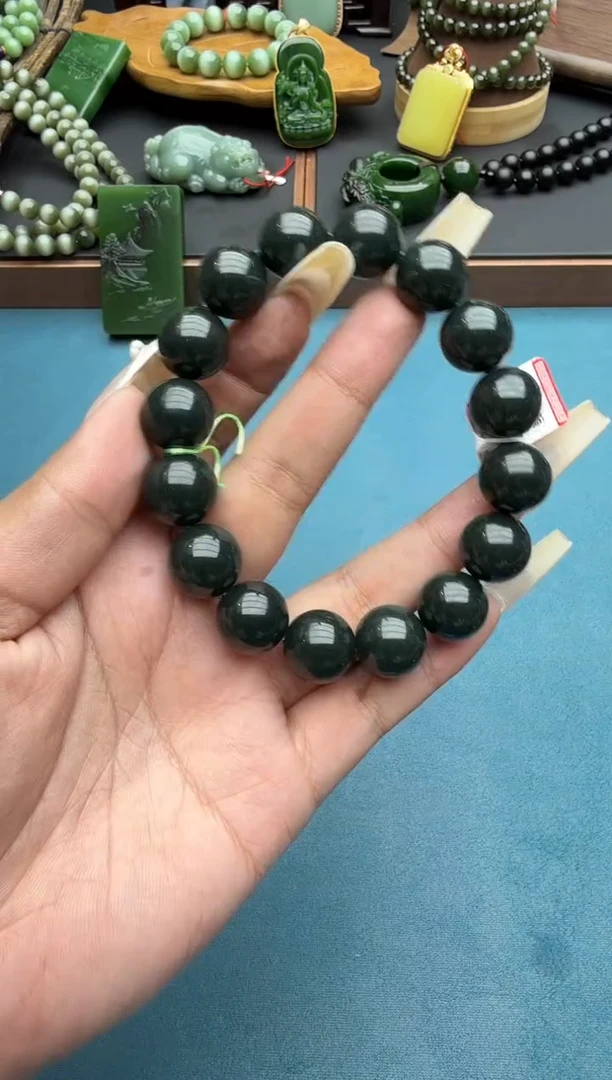 未镶嵌手串和田玉szq