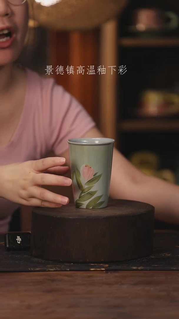 陶瓷景德镇高温釉下手绘陶瓷144