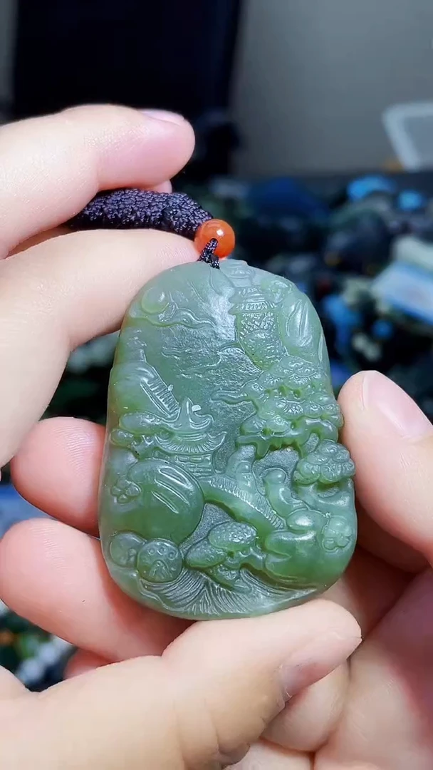颈饰未镶嵌和田玉1