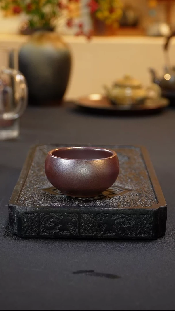 茶壶紫砂纯自然柴烧