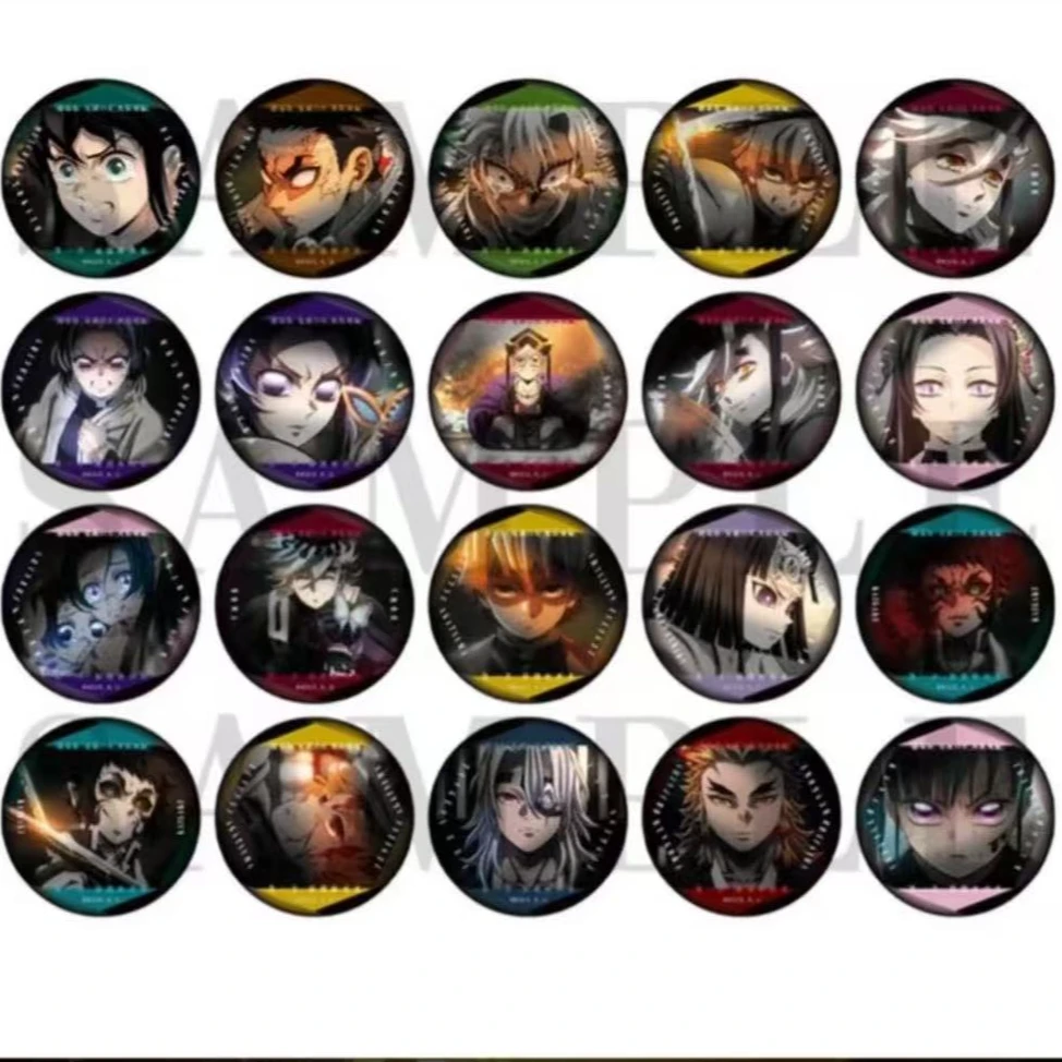 【咚咚锵】鬼灭之刃无限城眼神B款吧唧盲盒