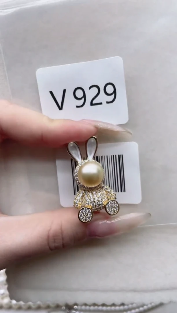 【闪购商品】海水珍珠胸针未镶嵌V929