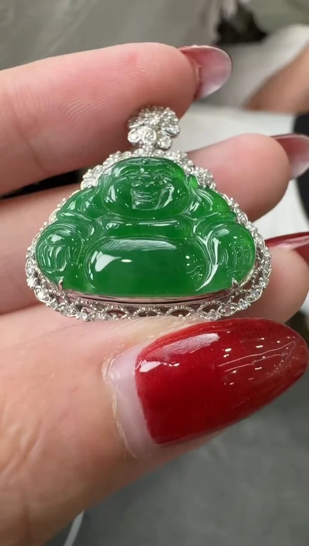 颈饰未镶嵌翡翠阳*翡翠吊坠