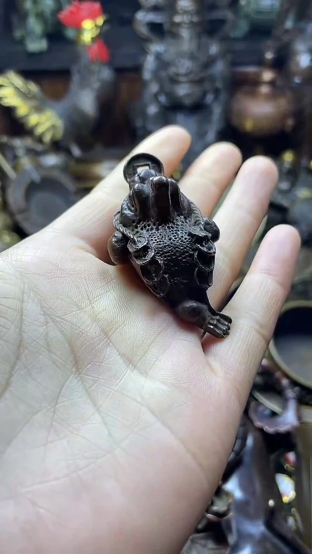 闪购链接，点击下单，有运费险，铜摆件