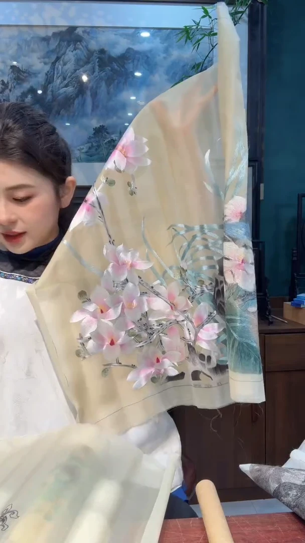 刺绣闲****8非遗苏绣手工刺绣单面绣