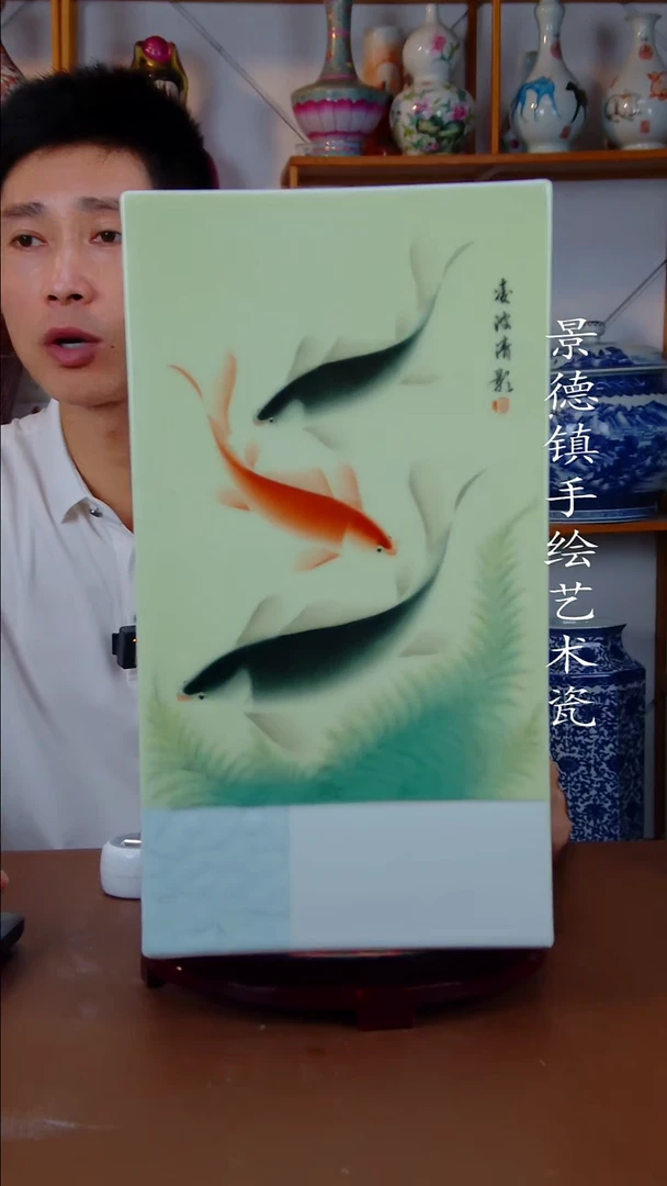 现代景德镇手工手绘陶瓷摆件77