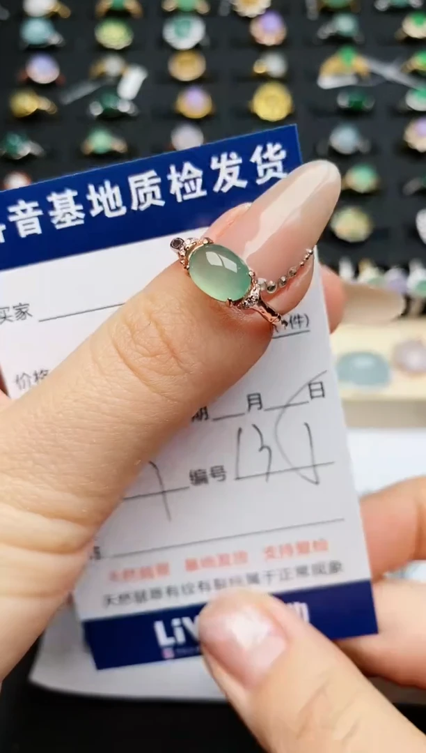 【闪购商品】翡翠戒指银S925镶嵌.............