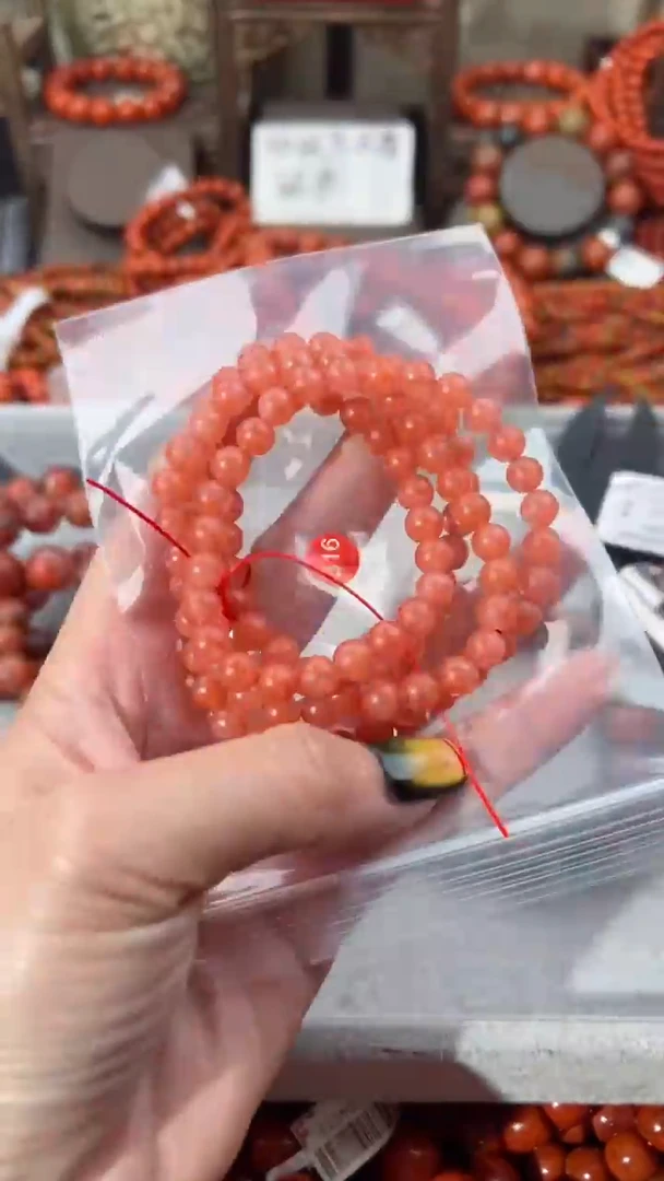 【闪购商品】南红玛瑙手串未镶嵌6+