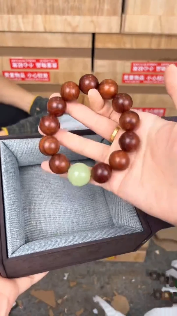 品茗文玩阁血檀夜明珠链接@@sp060