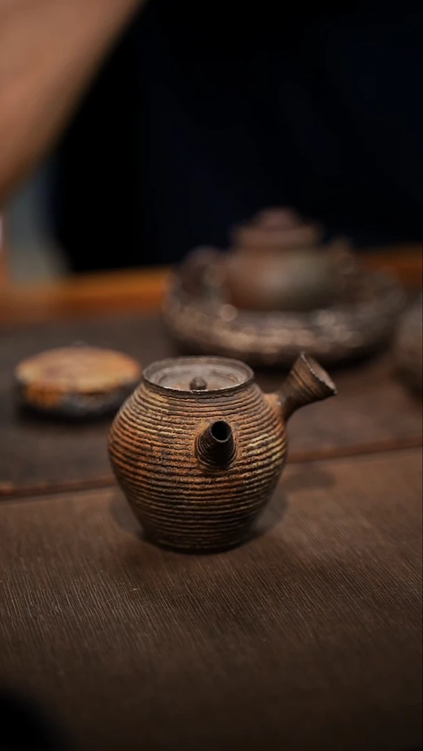 全手工制作  南蛮侧把壶130cc