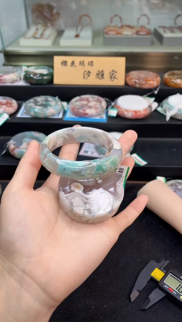 未镶嵌手镯石英质玉60圈口（赠品镯心）3S937428