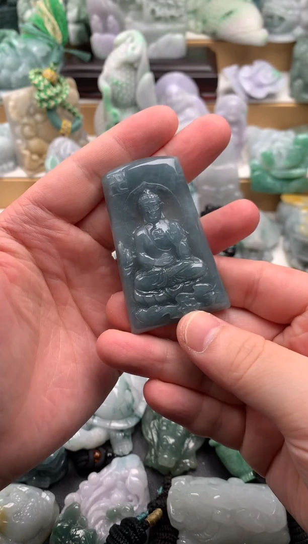 吊坠(不含链)未镶嵌翡翠1