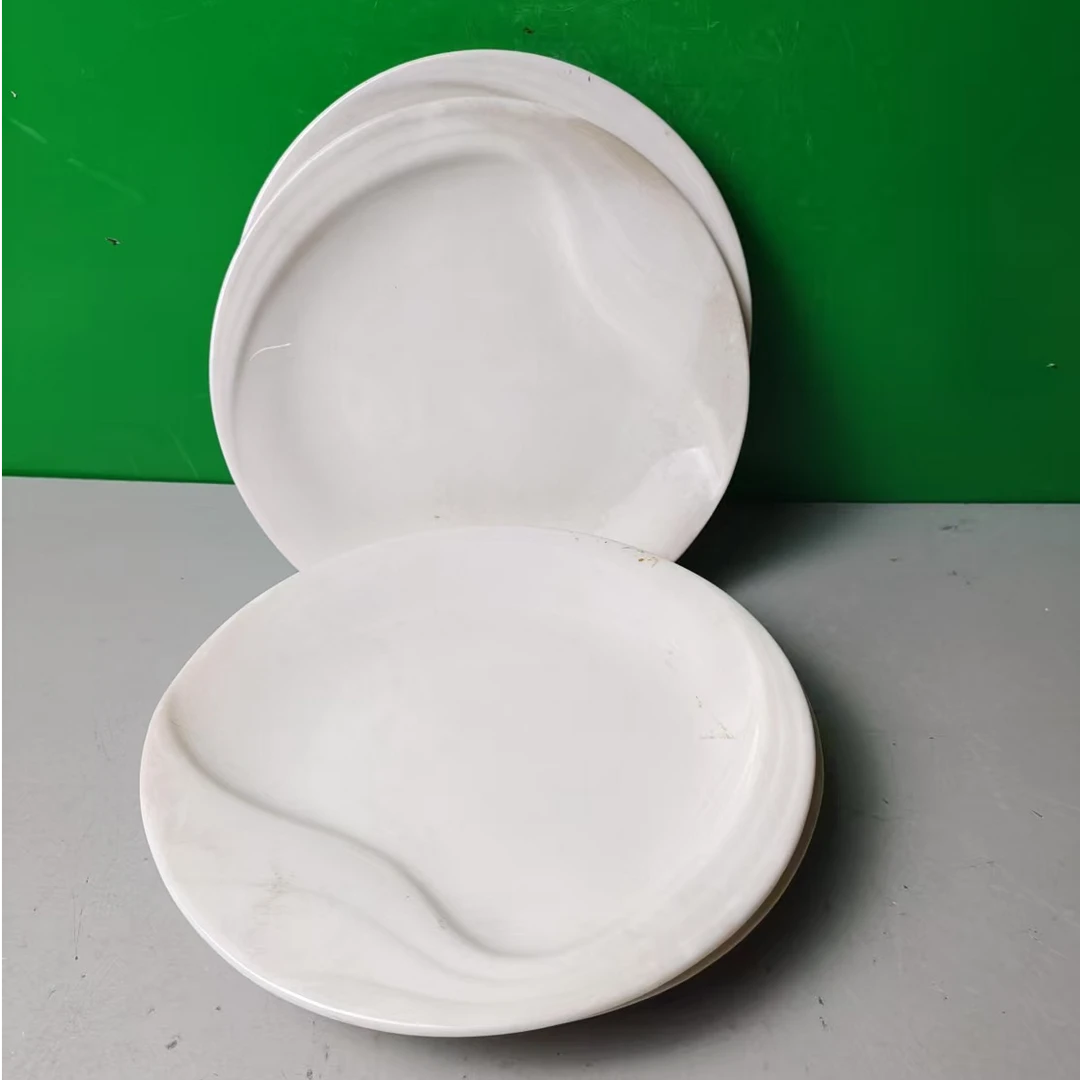 m1571 盘4个（口径17，高2）陶瓷餐具 B24