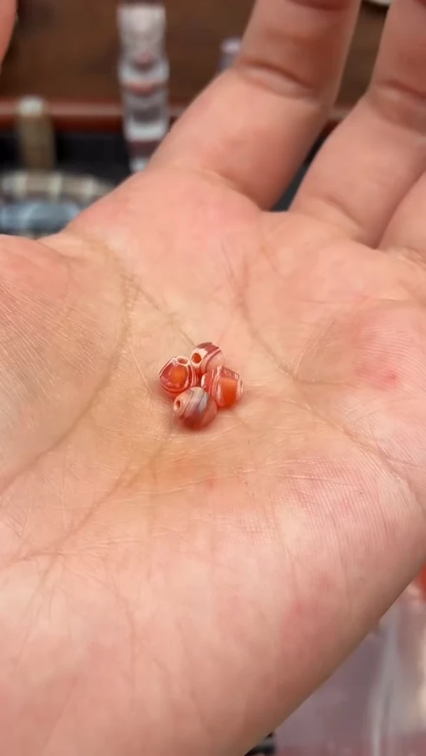 未镶嵌颈饰玛瑙/玉髓【肖钟出品】东南亚配珠随发1颗