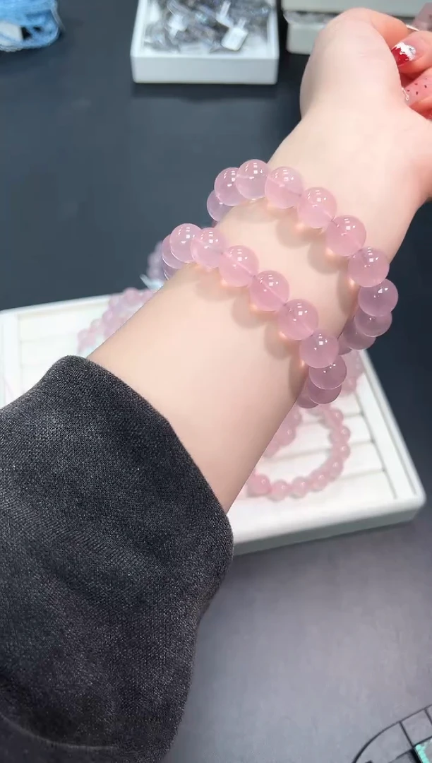 【闪购商品】水晶手串未镶嵌14R多样性发其一/1条12mm默认微瑕