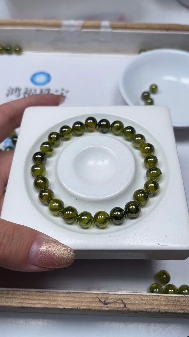 【闪购商品】锆石散珠未镶嵌B2060 绿锆石8mm5个15元