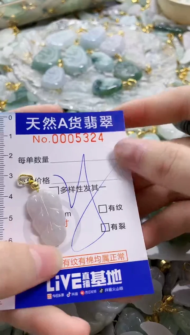 颈饰未镶嵌翡翠天然A货翡翠