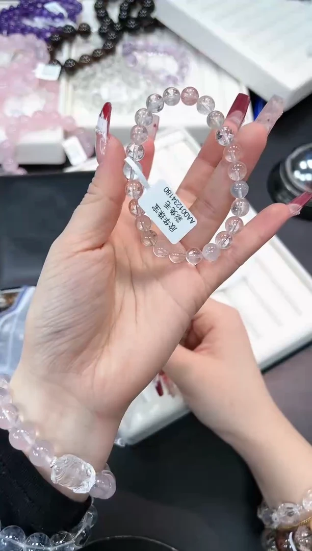 【闪购商品】水晶手串未镶嵌97d多样性发其一/1条默认微瑕